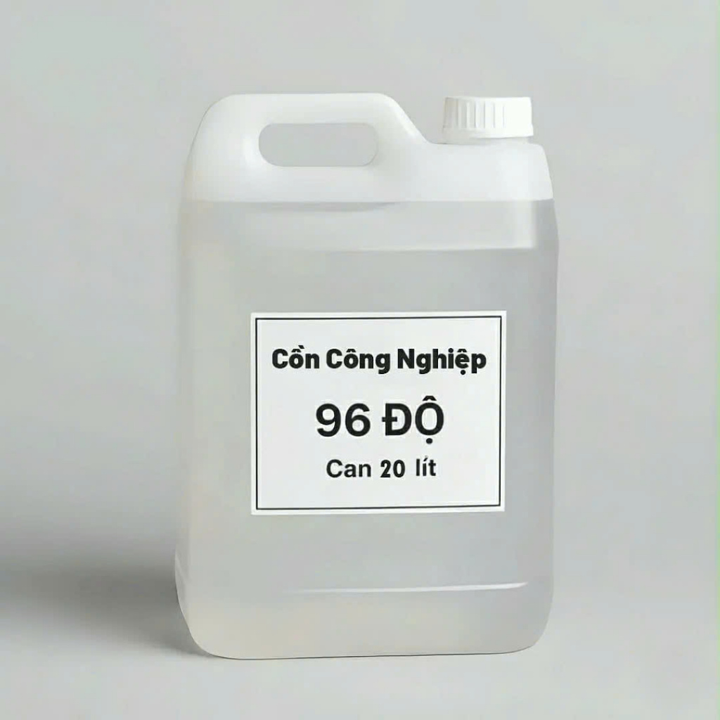 Cồn công nghiệp (Cồn Ethanol 70°/96°, Việt Nam, Can 20 lít) TD TECH