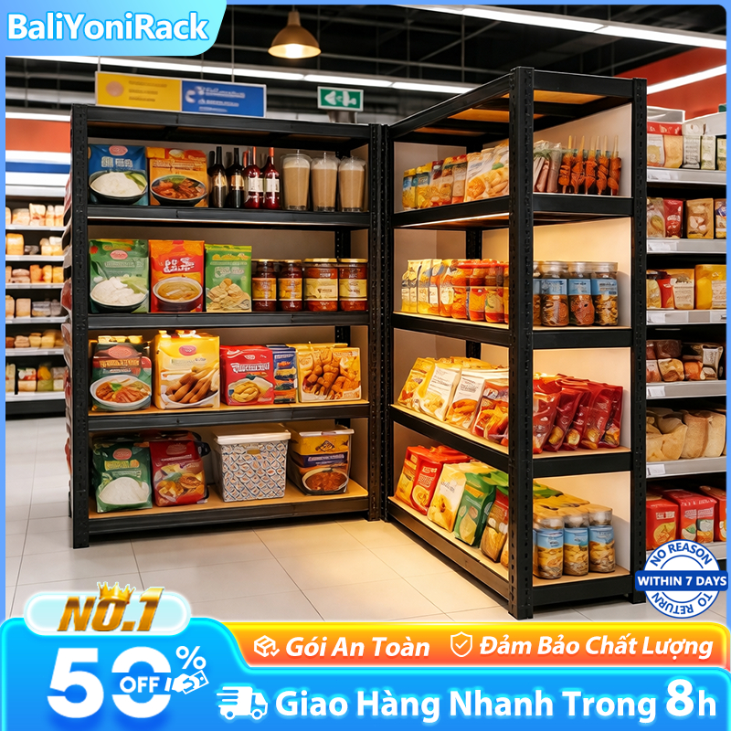 Bali Kệ Hàng Thép Đa Năng Đựng Đồ🔥Hàng Sẵn Số Lượng Lớn🔥 Kệ Sắt V Lỗ Đa Năng Dài | BigBuy360 - bigbuy360.vn