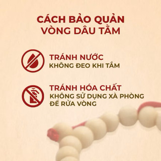 Vòng dâu tằm cho bé
