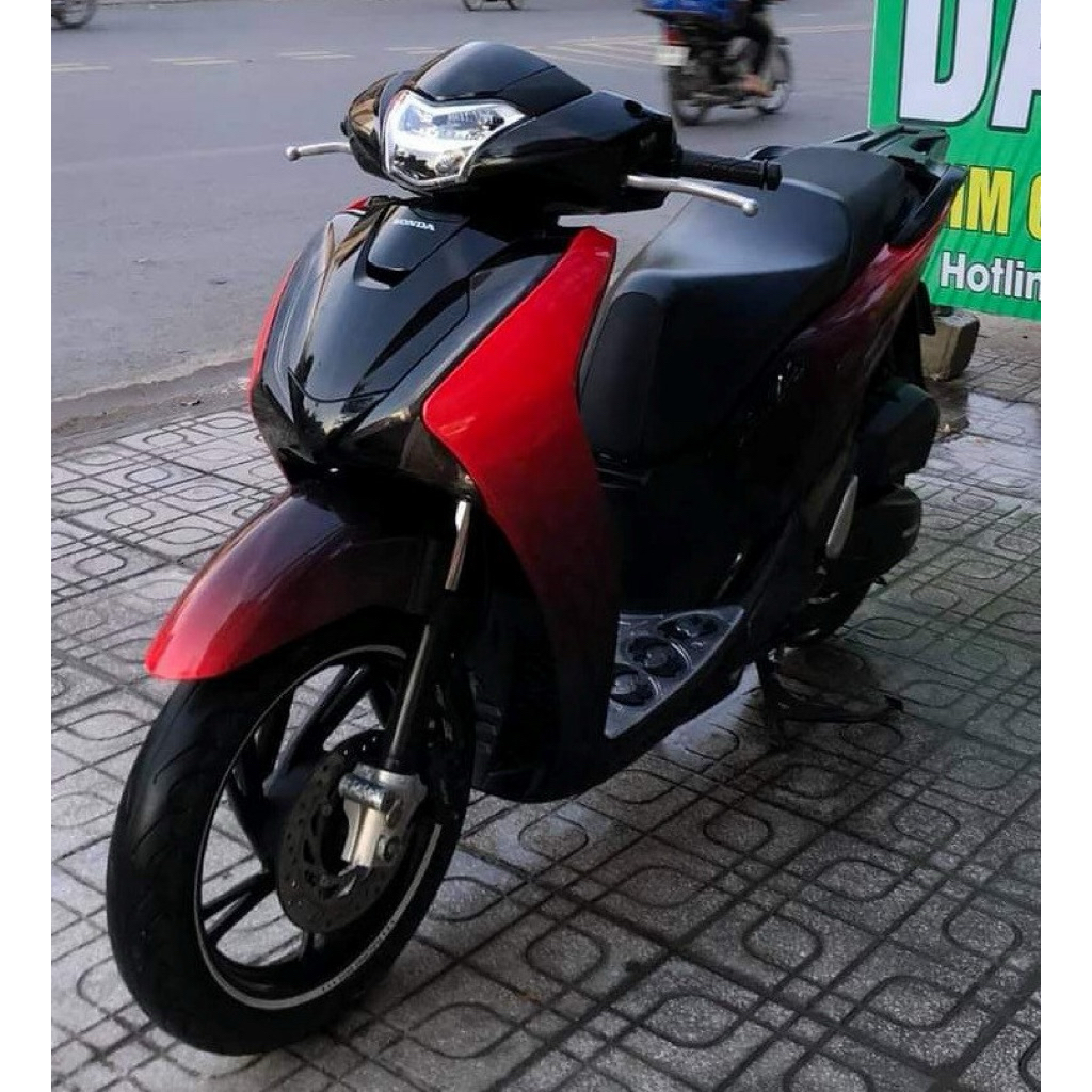 Tem trùm SH đỏ loang đen siêu đẹp , rẻ ,chất , tem SH, team trùm ,decal xe SH đỏ loang đen