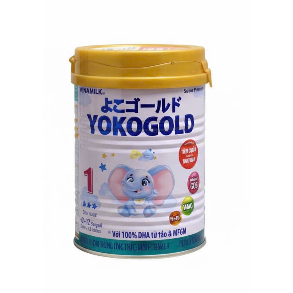 Sữa bột Yoko Gold 1 - Sữa công thức Vinamilk dưỡng chất tốt từ Nhật Bản, hỗ trợ tiêu hóa