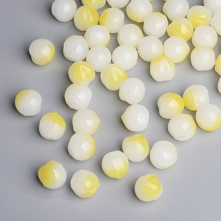 5 trái đào thủy tinh 12mm nguyên liệu làm trang sức cổ trang cosplay cổ phục NL0726