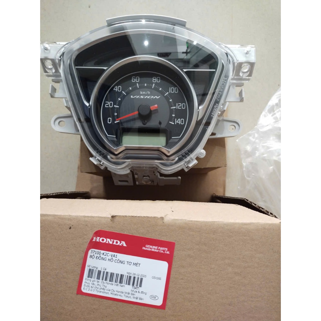 37100K2CVA1-Bộ Bộ đồng hồ xe Honda Vision đời 2023 về sau khoá smartkey