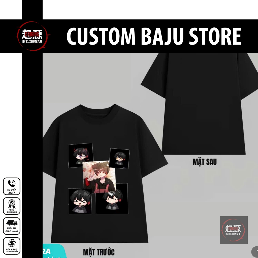 Áo Thun Kira MC - Games Blox Fruits