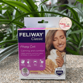(Nguyên Seal Mỹ) Bộ Khuyến tán mùi hương giúp giảm stress cho Mèo Feliway Classic. Giúp mèo cảm thấy an toàn, thư giãn.