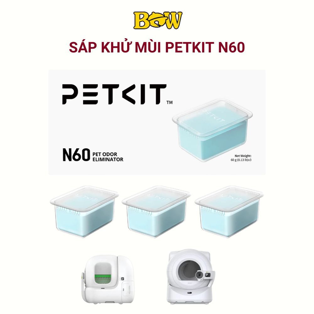 Sáp Khử Mùi PETKIT N60 Dùng Cho Máy Dọn Phân Mèo PUROBOT ULTRA, PUROBOT MAX PRO