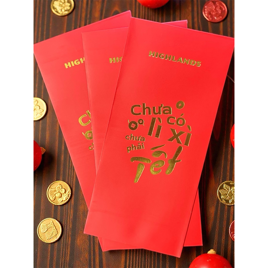 COMBO 3 Bao Lì Xì Highlands Coffee