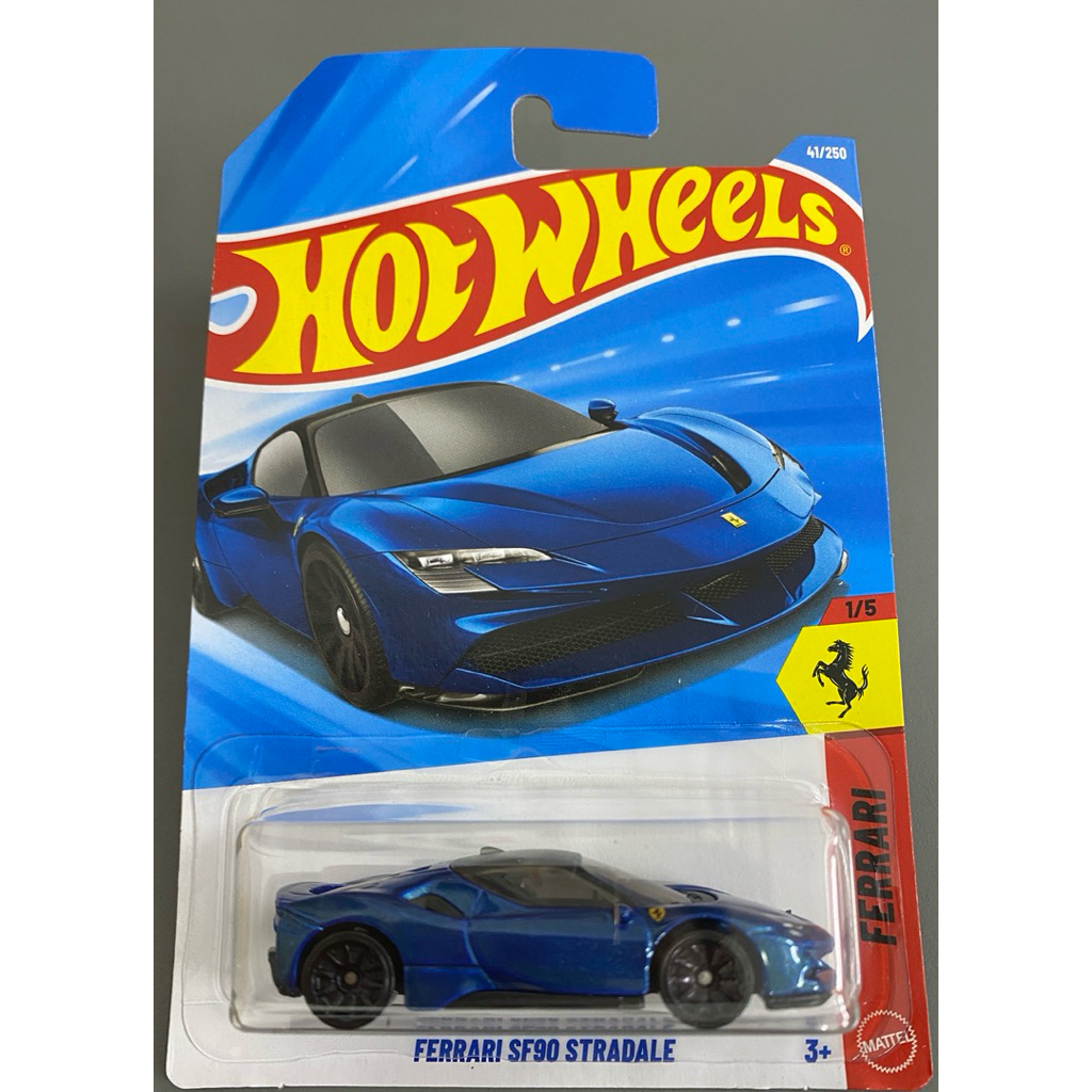 Xe mô Hình Hot Wheels 1/64 Seen Diecast - Ferrari SF90 Stradale