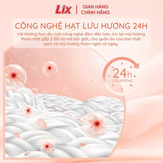 Bột giặt ( Nứơc giặt) siêu trắng sáng Lix
