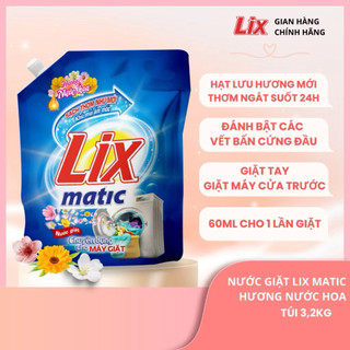 Bột giặt ( Nứơc giặt) siêu trắng sáng Lix