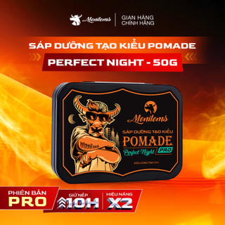 Sáp Vuốt Tóc Nam Menitems Perfect Night Styling Pomade phiên bản mới bóng nhẹ - Chính hãng