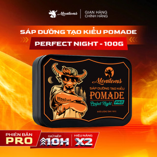 Sáp Vuốt Tóc Nam Menitems Perfect Night Styling Pomade phiên bản mới bóng nhẹ - Chính hãng