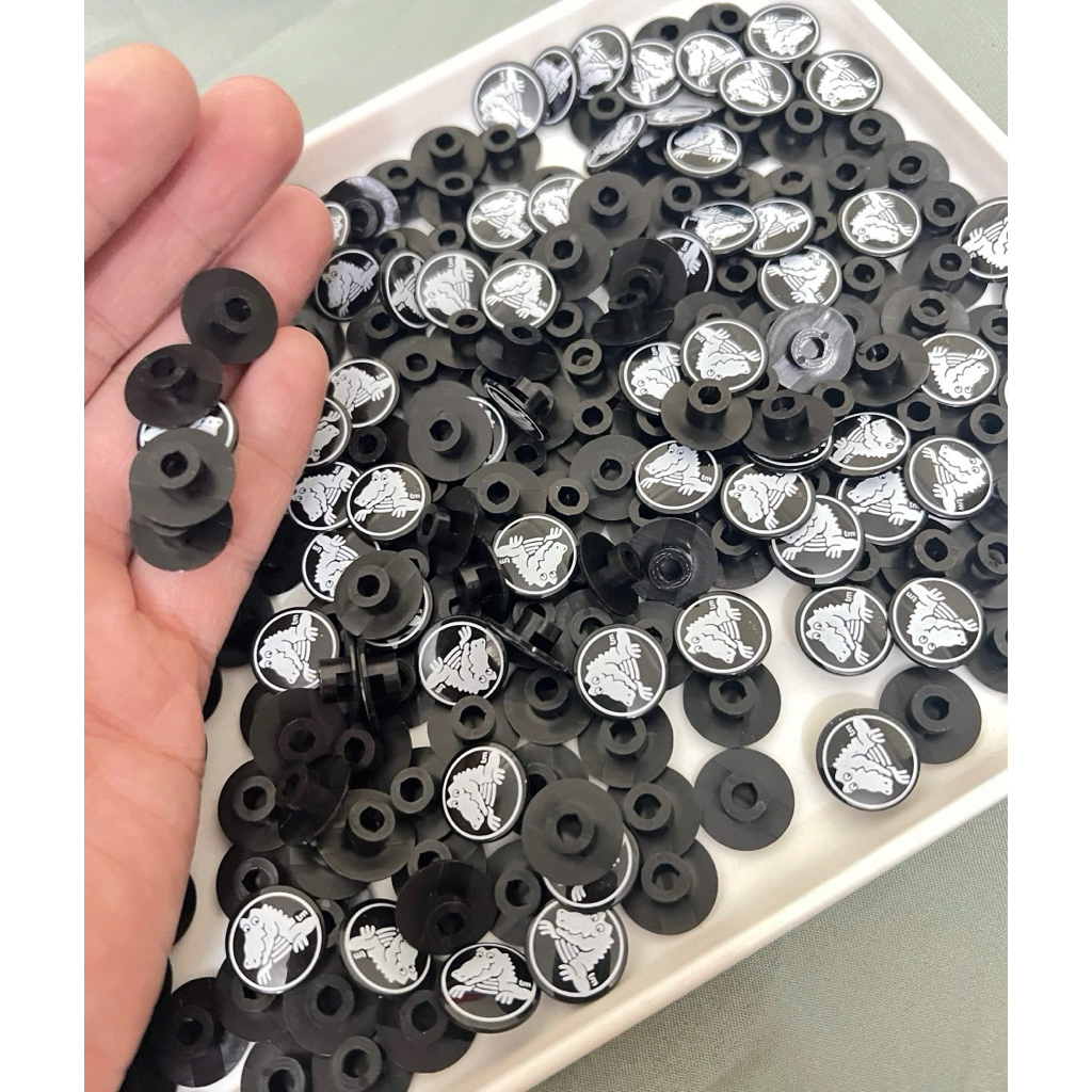 Nút gắn quai quai dép CROSS 16mm - 5 NÚT ( 10 CHI TIẾT ) 10K