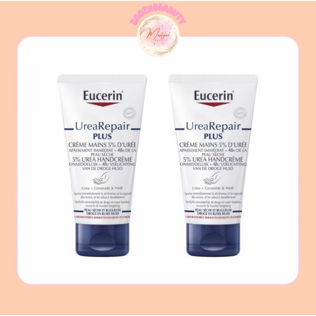 Kem dưỡng da tay phục hồi Eucerin Urea Repair Plus 5% Urea 75ml