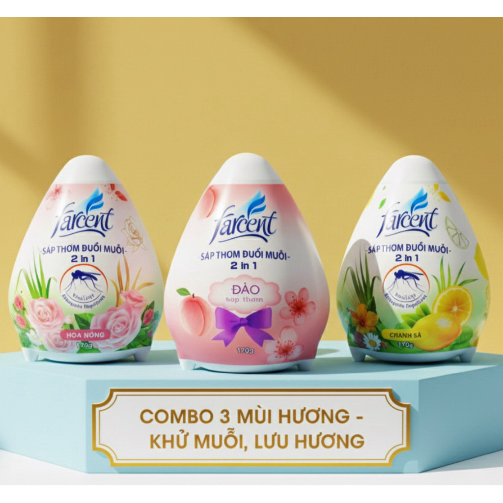 NAX combo 3 hộp sáp trứng farcent