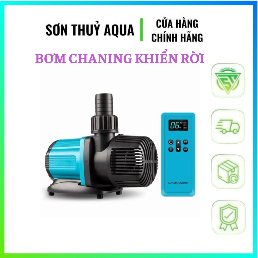 Máy bơm Channing E8000 máy bơm bễ cá, máy bơm chế lọc thùng điều khiển rời