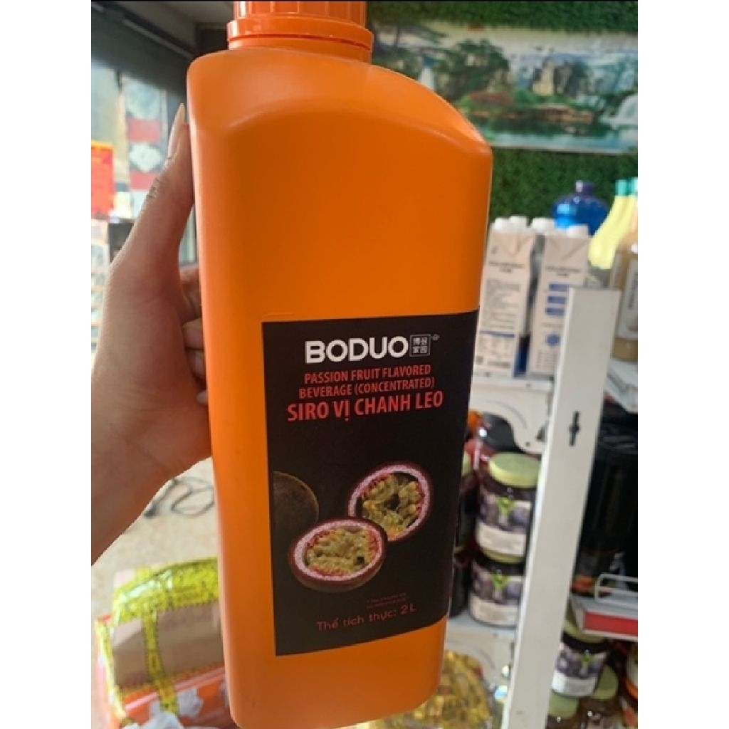 Siro chanh leo boduo 2l