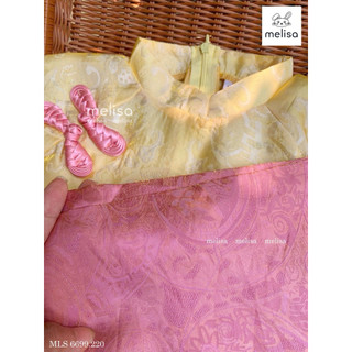 Áo dài bé gái cao cấp Melisa 8-45kg