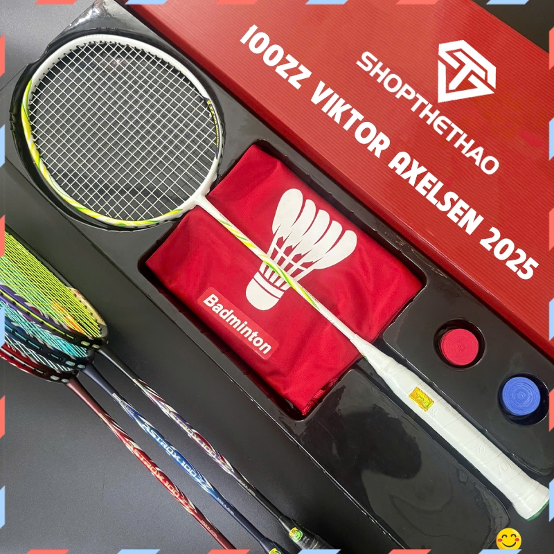 Vợt Cầu Lông Yonex Astrox 100zz VA Viktor Axelsen 2025 Full Hộp (Sẵn 11kg, Max 13kg) Tặng 5 Phụ Kiện