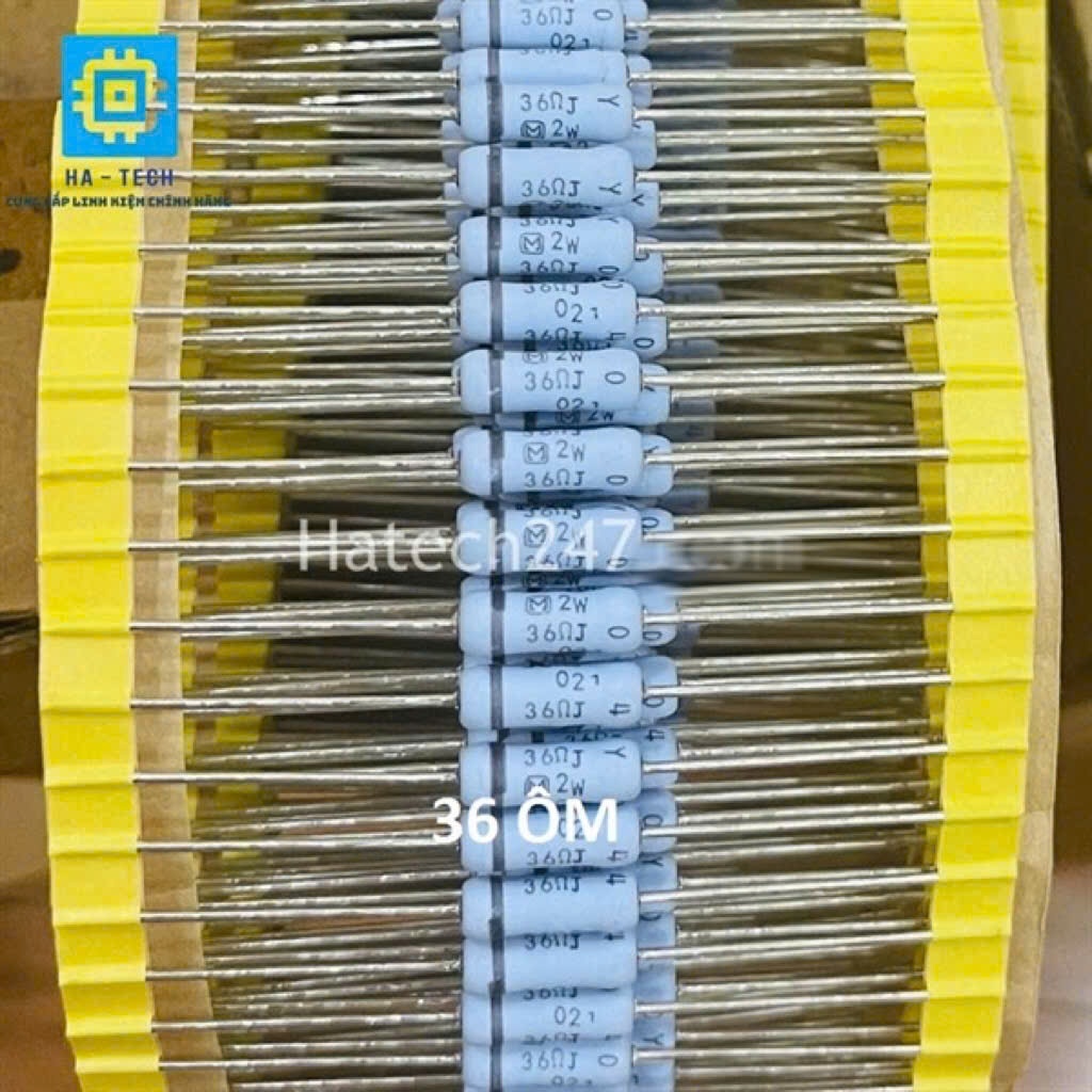 Túi 30 chiếc Điện trở cắm 2W 36R mới chính hãng Panasonic