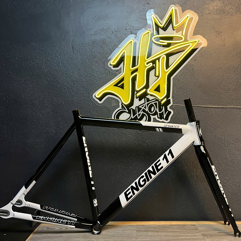 🔥 KHUNG XE FIXED GEAR ENGINE11 – THIẾT KẾ HIỆN ĐẠI – TRACK BIKE CAO CẤP 🔥