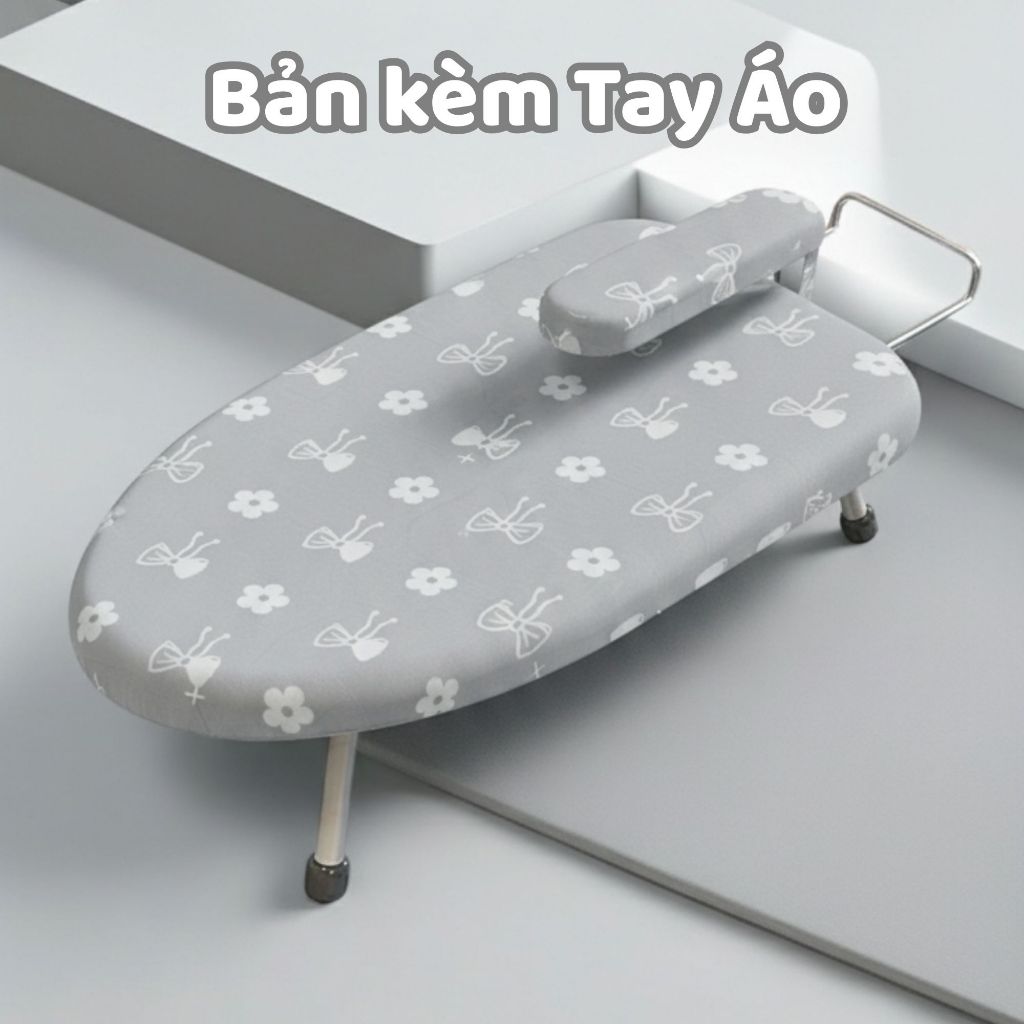 Bàn Là Quần Áo Royal Khung Nhựa PP Chắc Chắn Kèm Lớp Vải Cotton Chống Bỏng Thiết Kế Nhỏ Gọn