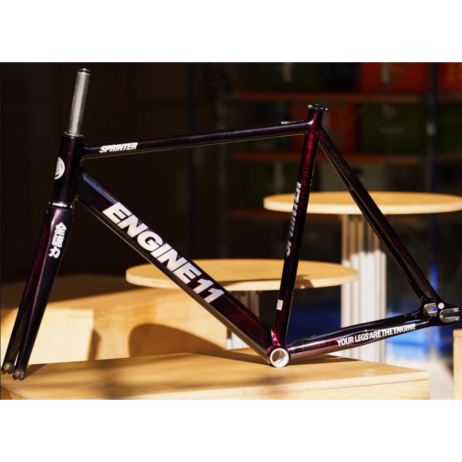 🔥 KHUNG XE FIXED GEAR ENGINE11 – THIẾT KẾ HIỆN ĐẠI – TRACK BIKE CAO CẤP 🔥