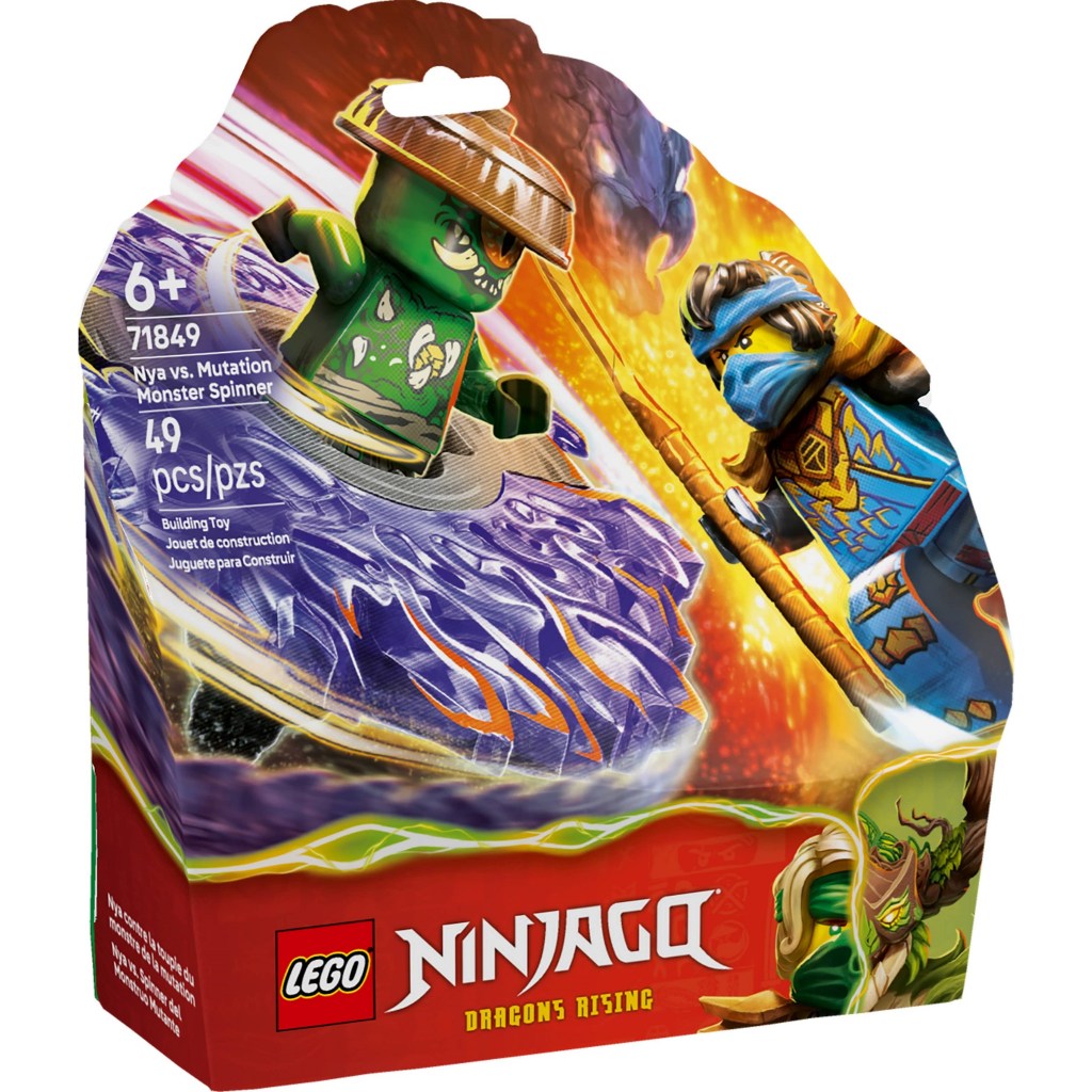 71849 Lego Ninjago Monster Spinners Nya vs. Mutation Monster Spinner -  Đồ Chơi lắp ráp Nya đối đầu 