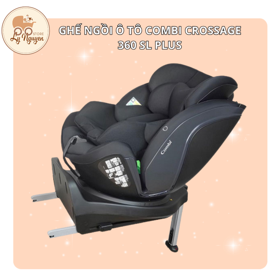 [Ly Nguyễn Store] Ghế ngồi ô tô Combi CrossAge 360 SL Plus