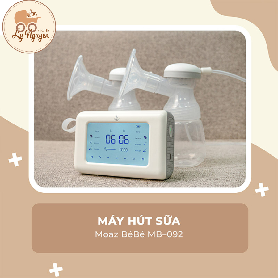 [Ly Nguyễn Store] Máy hút sữa Moaz BéBé MB – 092
