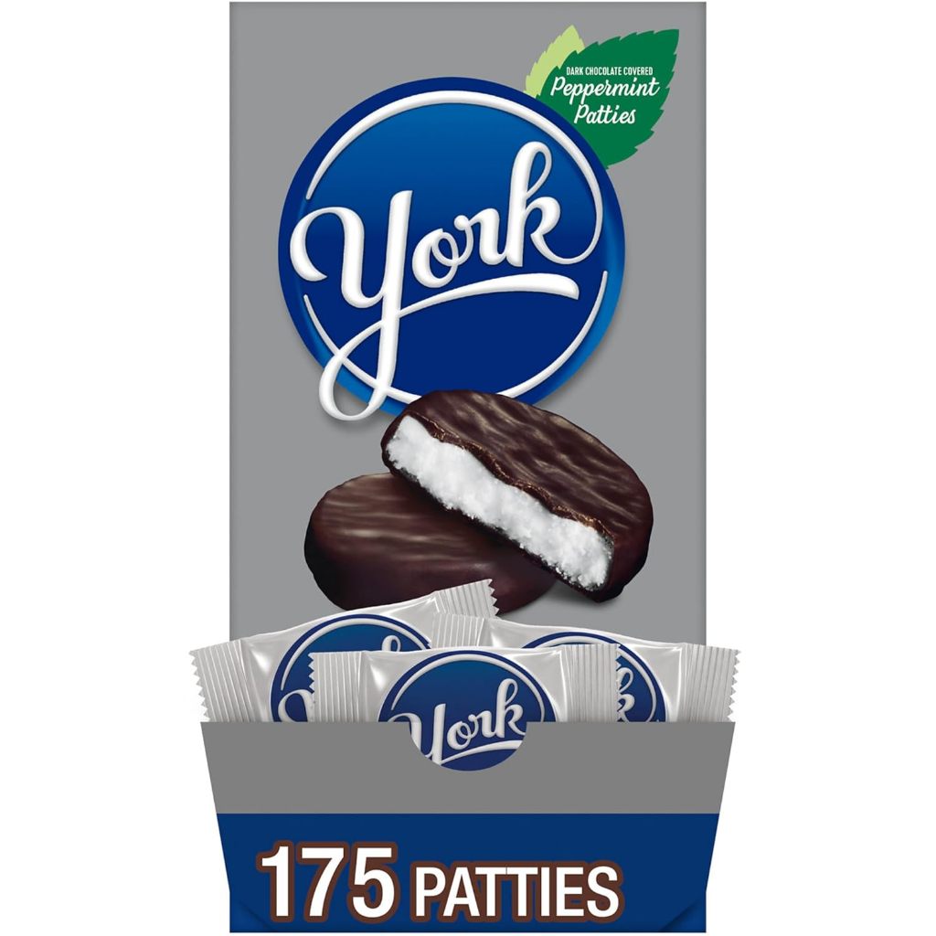 Socola đen bọc bạc hà York Dark Chocolate Peppermint Patties Candy của Mỹ