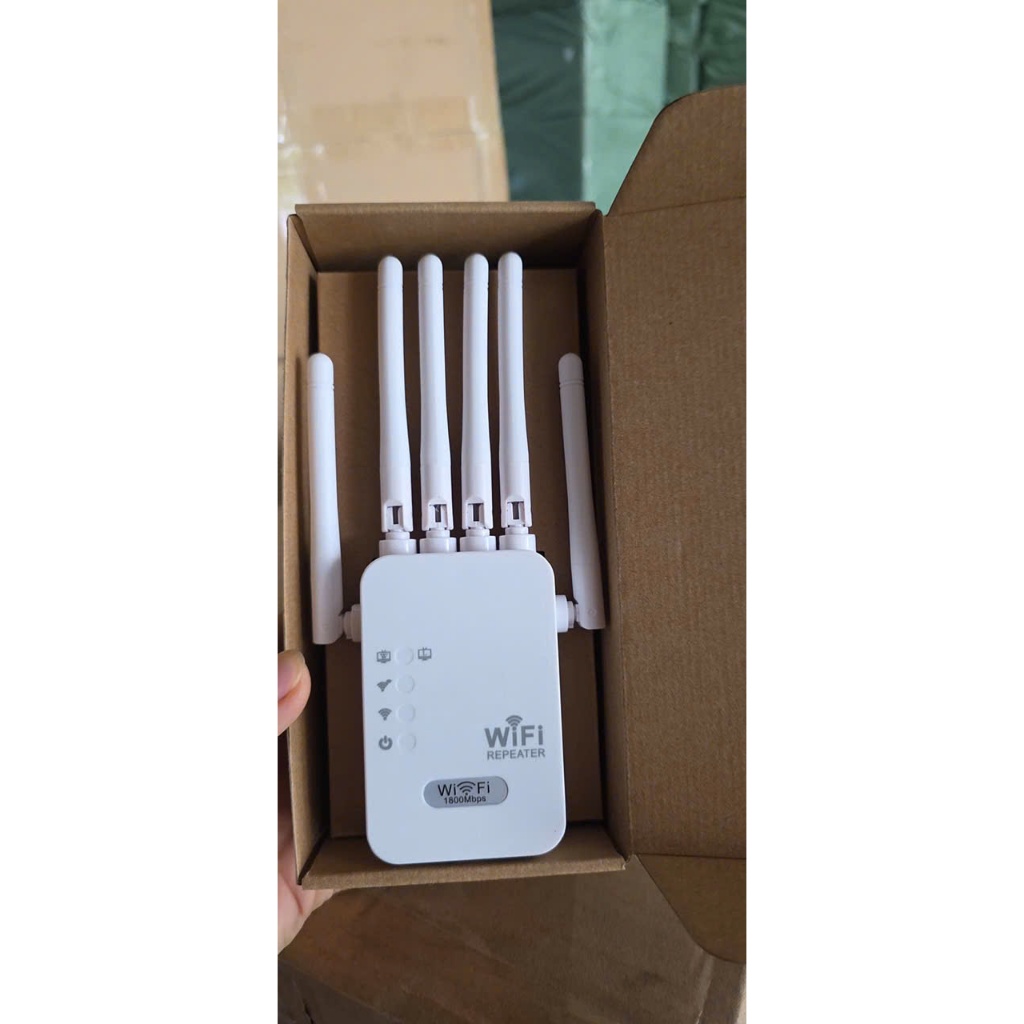 Bộ Kích Sóng Wifi 6 Râu Tốc Độ Cao 1800 Mbps - Kích Wifi Truyền Sóng Nhanh Ổn Định Xuyên Tường | BigBuy360 - bigbuy360.vn