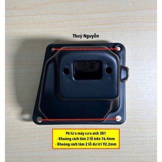 Pô lửa (xả)/bô lửa máy cưa xích 2500/ 5200/ 381/ 365