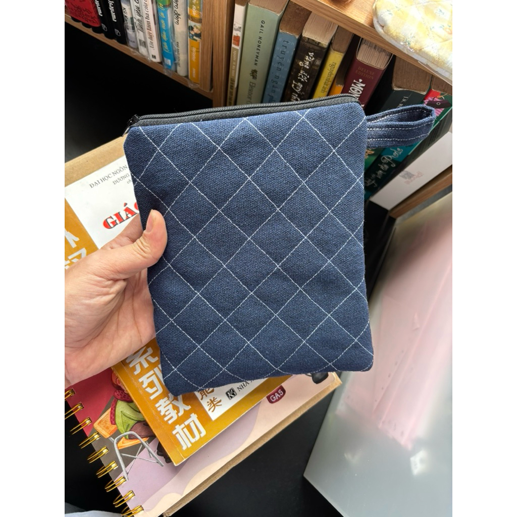 Túi canvas chống sốc đựng máy đọc sách [hàng đặt may inbox số đo shop] Kindle, Kobo, Boox, Ireader