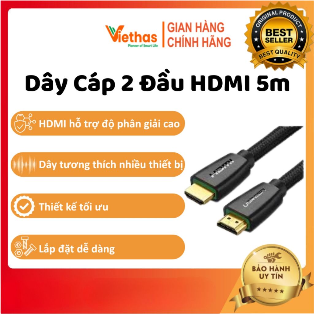 Dây Cáp 2 Đầu HDMI 5m