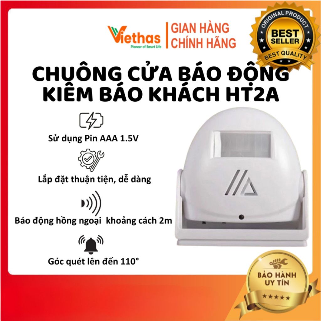 Chuông cửa báo động kiêm báo khách HT2A