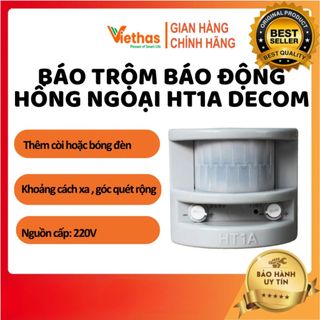 Báo trộm báo động hồng ngoại ht1a decom - bảo hành 12 tháng 1 đổi 1