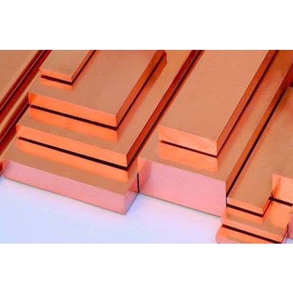 Thanh Đồng Đỏ, Bản 50mm x 15mm ( 50x15 ) Dài 35cm - 50cm