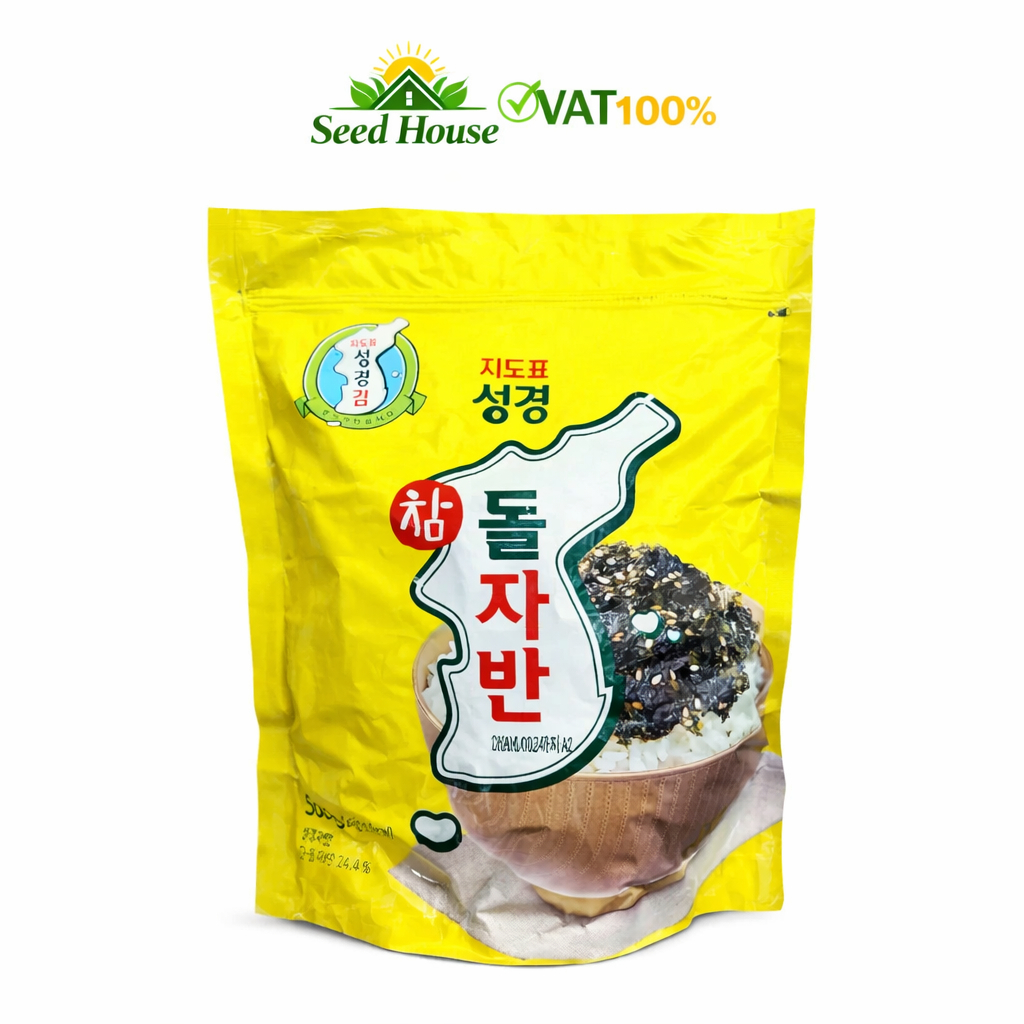 Rong Biển Canxi Hàn Quốc Sung Gyung Gói 500g – Nhập Khẩu Chính Hãng