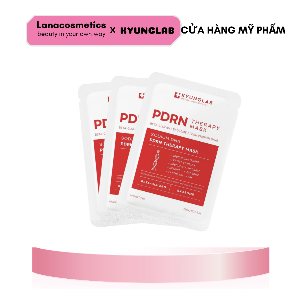 Mặt Nạ Giấy KyungLab Cấp Ẩm Phục Hồi PDRN Therapy Mask 23ml (miếng lẻ)