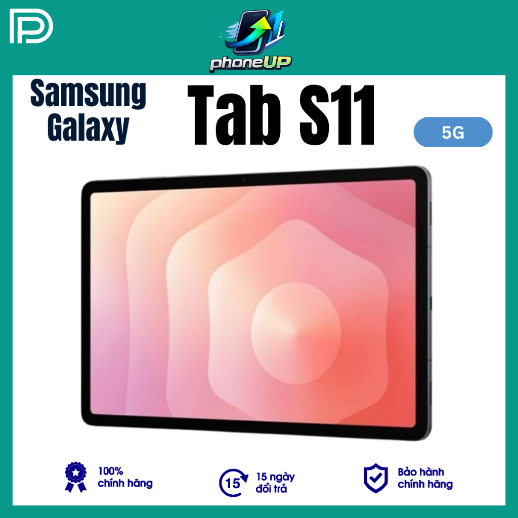 Máy Tính Bảng Samsung Galaxy Tab S11 Wifi 12GB|128GB, Màn hình 11" - MediaTek Dimensity 9400+, 8400m