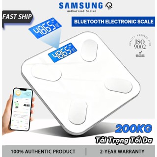 Bảo hành 2 năm - Cân sức khỏe điện tử, mức cân tối đa 200kg, màn hình LCD, đo 78 chỉ số cơ thể