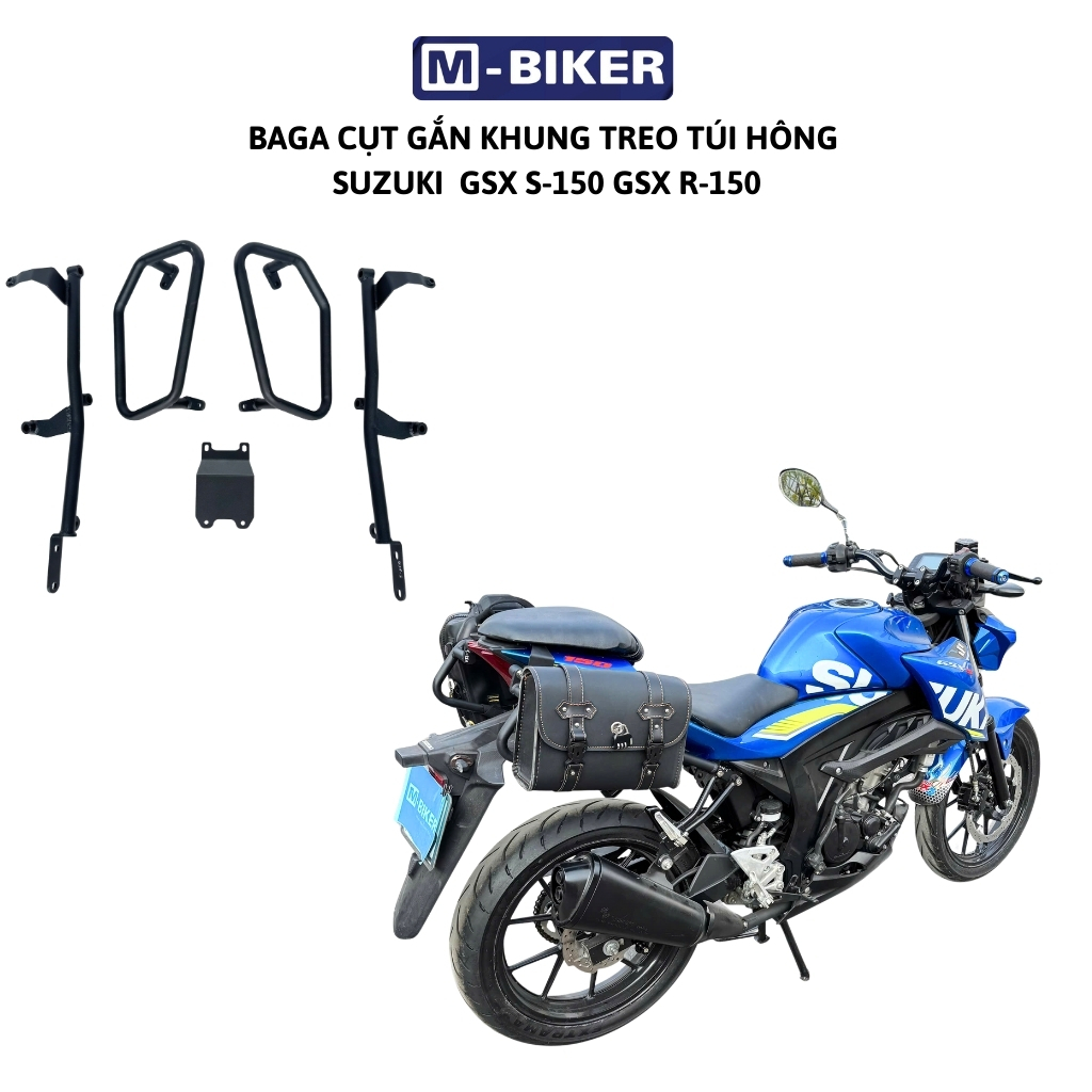 Baga cụt gắn khung túi Suzuki GSX S150 GSX R150
