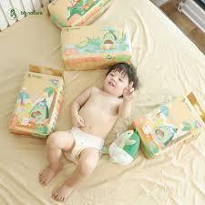[COMBO 4 BỊCH] Tã/bỉm BB NATURE /BB NATURE  sợi tre hữu cơ Hàn Quốc đủ size cho bé - Thebunny