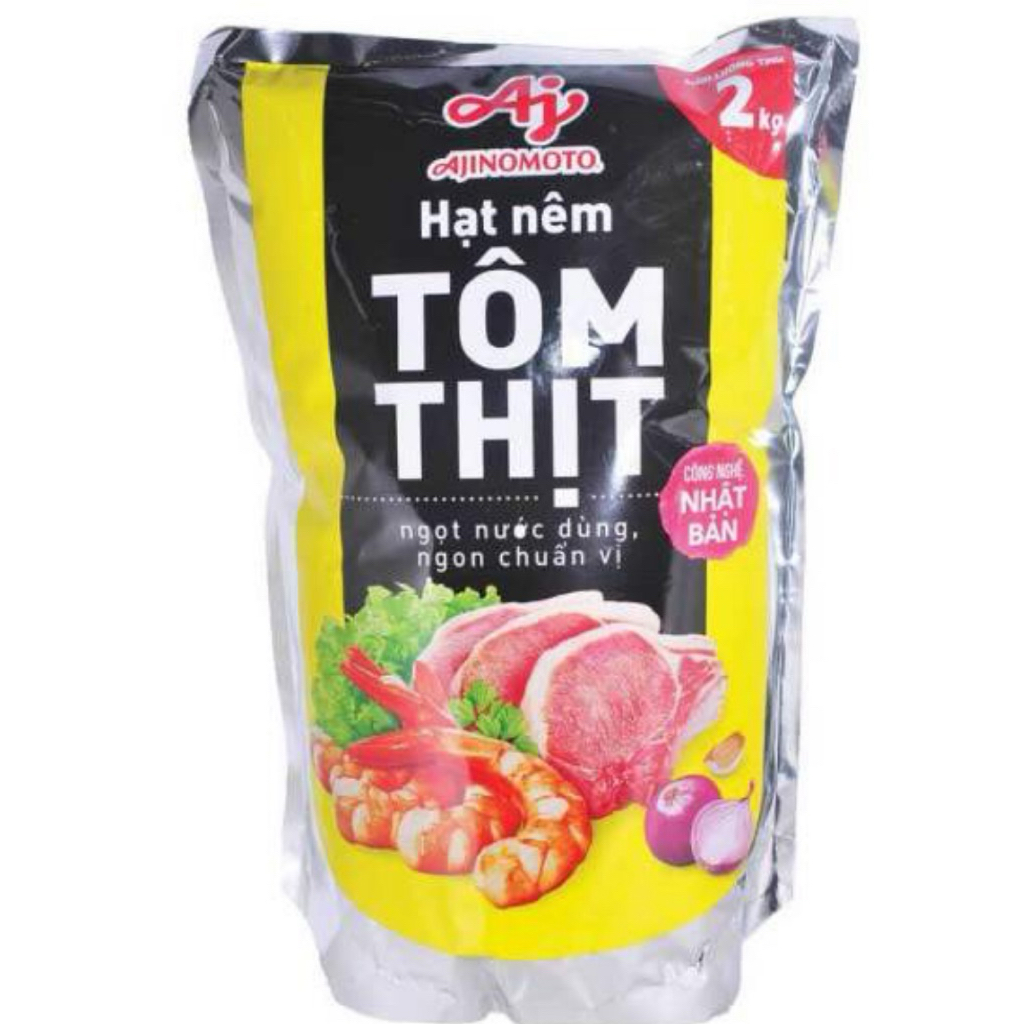Hạt nêm Ajinomoto tôm thịt gói 2kg