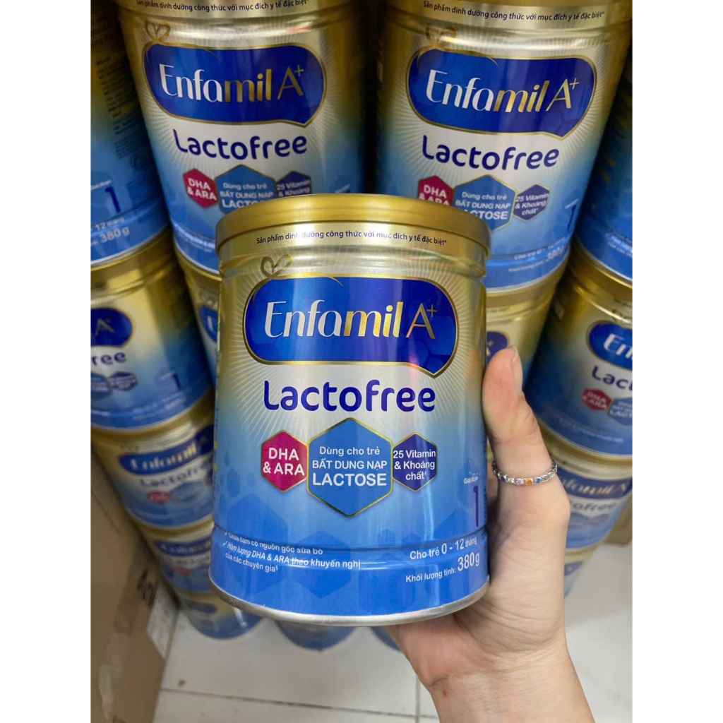 Sữa bột Enfamil A+ Lactofree lon 400g - dành cho bé có hệ tiêu hoá kém