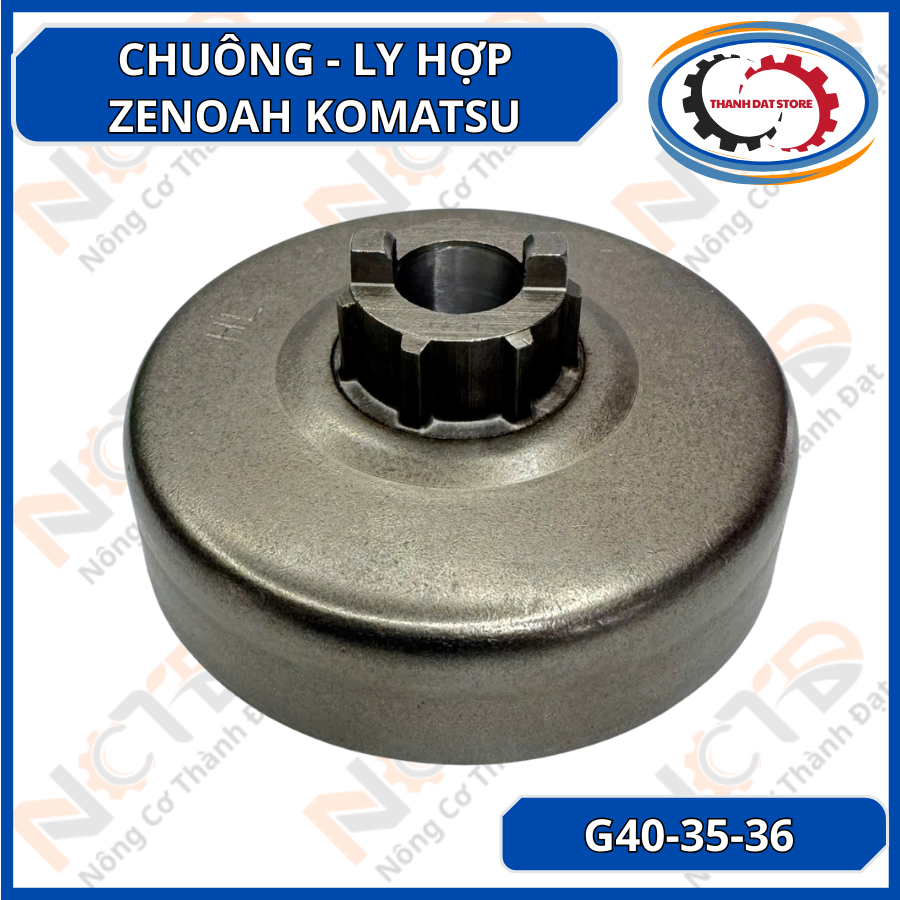 Chuông - Ly Hợp ZENOAH KOMATSU G40-35-36