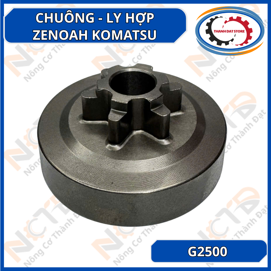 Chuông - Ly Hợp ZENOAH KOMATSU G2500