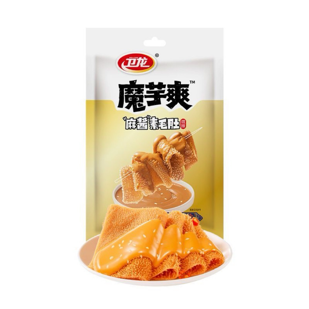 Dạ Dày Chay Ma Lạt Weilong 510g – Sốt Mè Cay Nhẹ Bắc Kinh, Ăn Vặt Nội Địa Trung