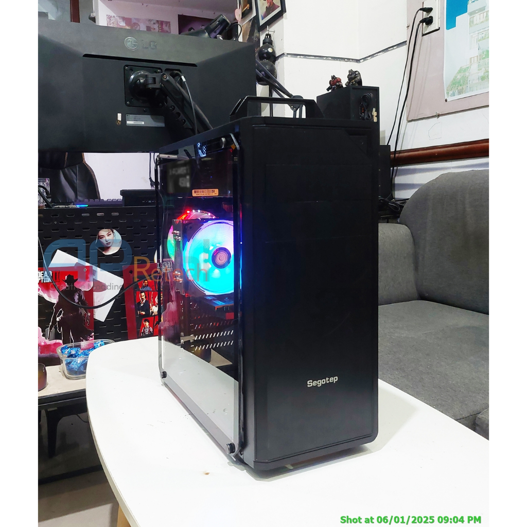 BỘ MÁY TÍNH BÀN WORKSTATION MAINBOARD X58 - CPU XEON X5680 / 16GB RAM ECC / VGA GT1030 2GB DDR5 / SS